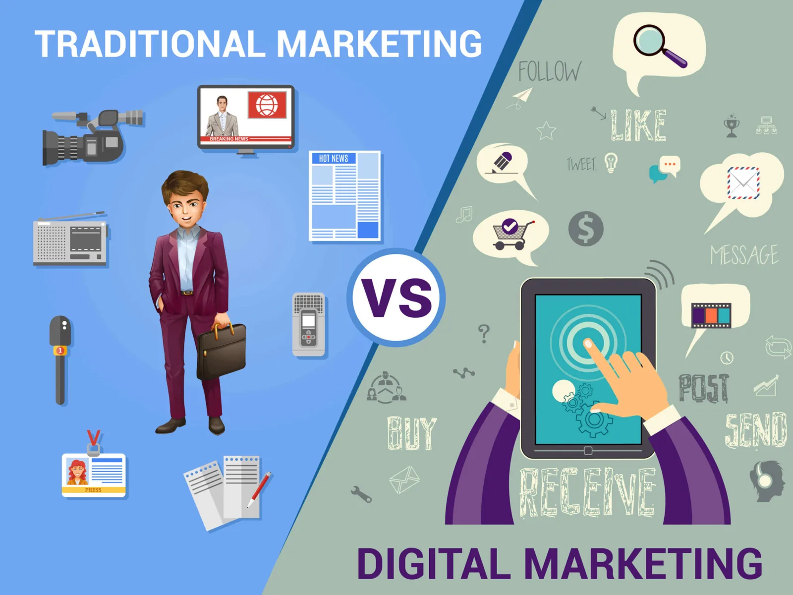 Digital Marketing vs Traditional Marketing: Which One Wins in 2025?